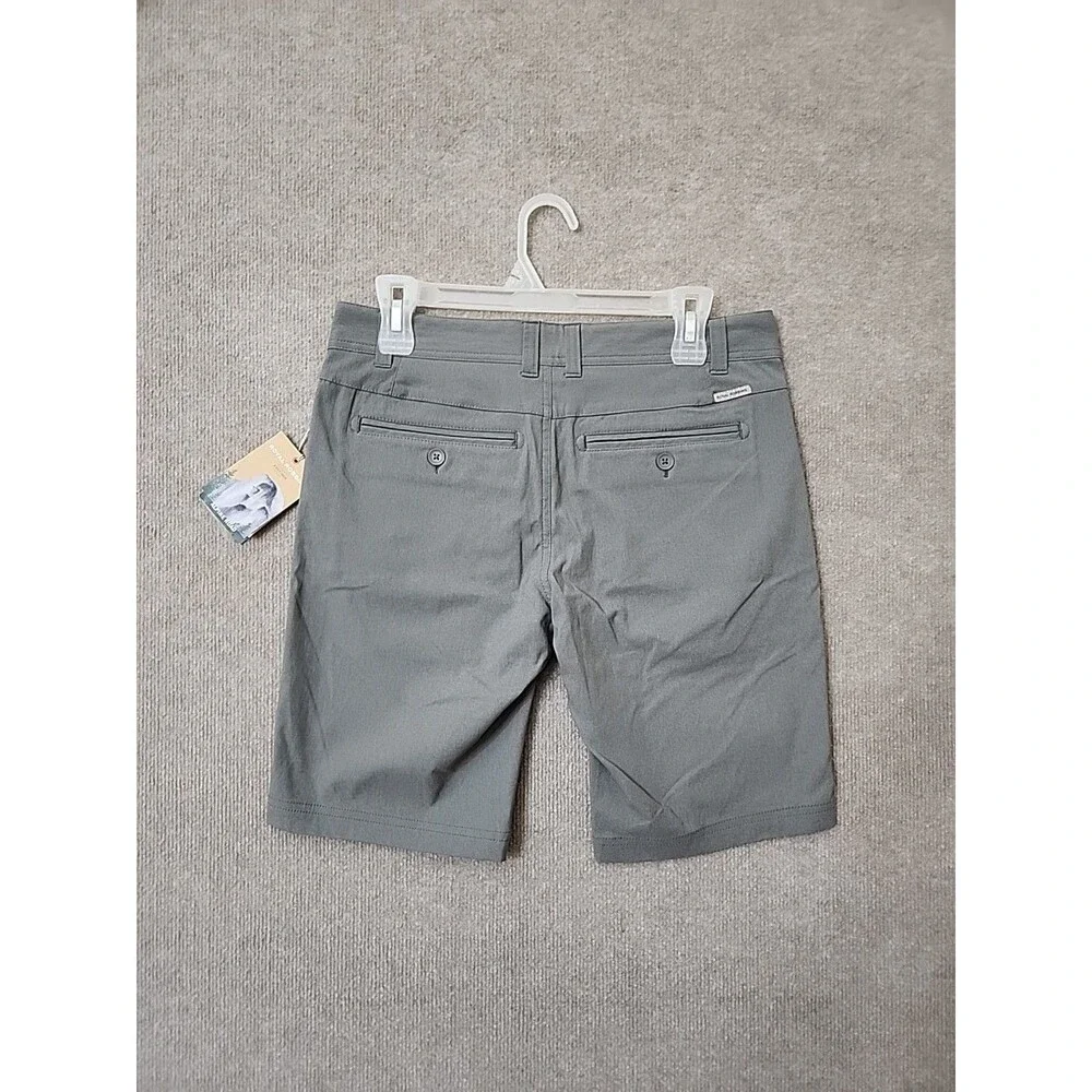 Royal Robbins Alpine Road Shorts Womens 4 Pewter Gray Hiking Stretch NEW - Picture 6 of 10